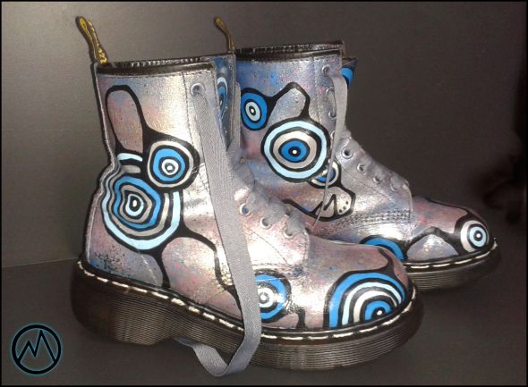 Custom myrdin zilver cirkel 2