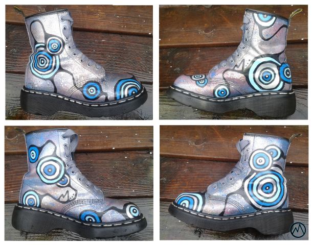 Custom myrdin zilver cirkel 4