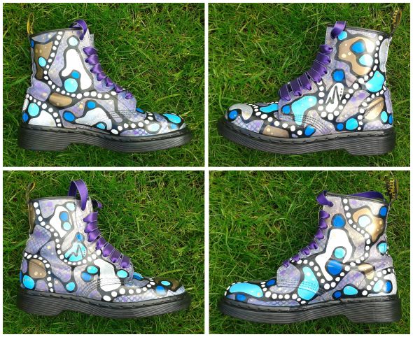 3b zilver goud paars 3e paar vierluik op gras